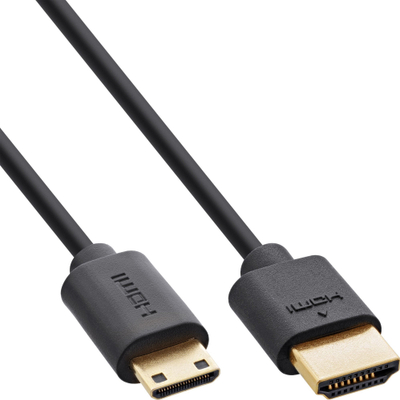 Kabllo HDMI InLine 17911C, 1.5m, 3D ARC, e zezë