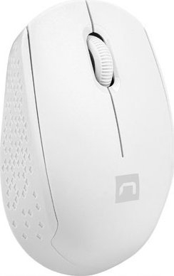Безжичен глушец Natec Stork NMY-2188, 1600 DPI, 2.4 GHz, бел
