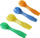 Set luga vezësh AXENTIA Egg Spoons, 12 copë, plastik, me ngjyra të ndryshme