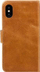 Kopertinë lëkure dbramante Bernstorff për iPhone XS / X, dark tan