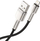 Kabllo USB Baseus CALJK-A01, USB-A në Lightning, 1 m, i zi