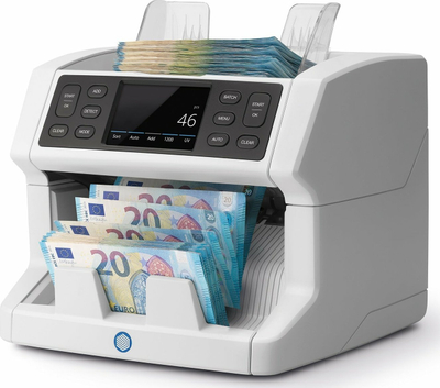 Бројач за банкноти Safescan 2850, UV и магнетна детекција, бел