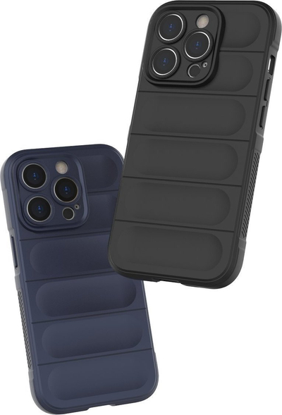 Mbulesë telefoni Magic Shield për iPhone 14 Pro, TPU e butë e fleksibël, mbron nga rëniet, burgundy