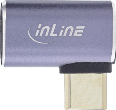 Adapter USB InLine 35900B, USB-C në USB-C, USB4, gri