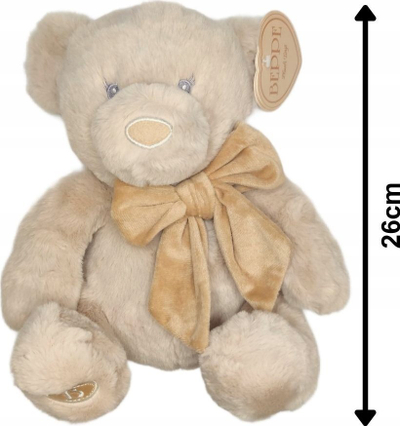 Arush lodër Beppe Mascot Teddy Bear Roger, 26 cm, bezhë