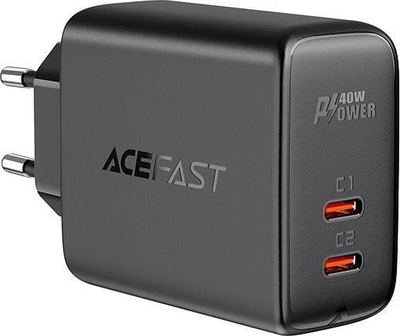 Karikues muri AceFast A9, 40W, 2 porta USB-C PD 3.0, i zi