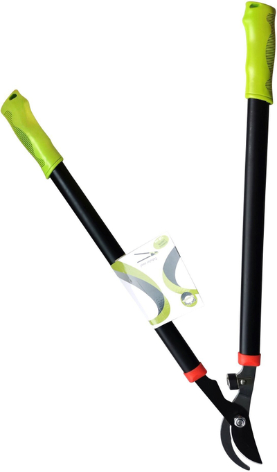 Gërshërë kopshti No Name 72 cm, doreza ergonomike, e gjelbër