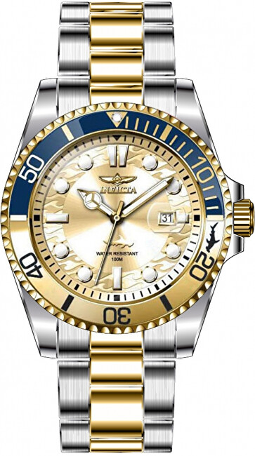 Orë për meshkuj Invicta Pro Diver 30948, dyngjyrëshe