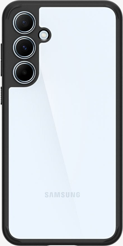 Mbulesë telefoni Spigen Ultra Hybrid, Samsung Galaxy A55 5G, matte black, transparente