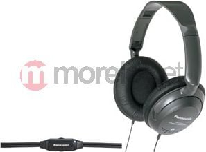 Kufje mbi vesh Panasonic RP-HT225, stereo, me kabllo, të zeza