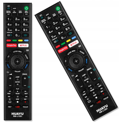 Pilot televizori HUAYU RM L1351, universal për Sony LCD LED, i zi