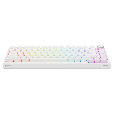 Гејминг тастатура Savio ASTRAL WHITE JADE, USB, RGB, бела