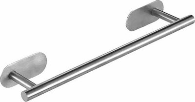 Mbajtëse kuzhine AG945, për peshqir dhe lecka, çelik inox, argjendi