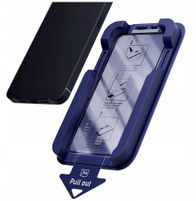 Xham mbrojtës 3MK HardGlass Max Privacy për iPhone 14 Pro, xham i forcuar, efekt privacy, transparent