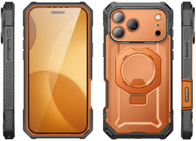 Këllëf telefoni I Blason GA843439159761 për iPhone 17 Pro, me mbajtëse, transparent