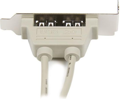 Adapter StarTech 2 porta USB A, low profile, i zi