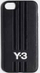 Mbrojtëse telefoni Adidas Y-3 Moulded Case Leather, për iPhone 6 Plus 7 Plus 8 Plus, e zezë