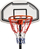 Kosh basketbolli Meteor Boston 18, i rregullueshëm 160-210 cm, bazë 35L, i zi