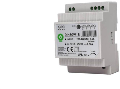 Furnizim energjie Noname DIN-RAIL 15V 2A, 30W, gri