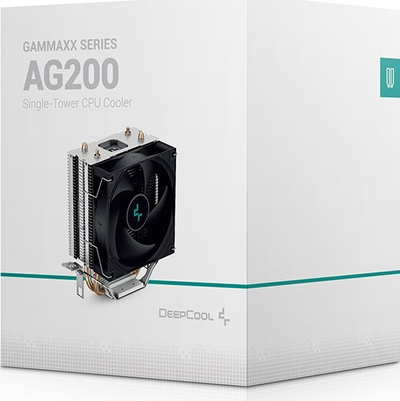 Ftohës procesori Deepcool AG200 (R-AG200-BKNNMN-G), 100W, 1150/1151/1155/1156/1200, AM4, 1700/1851, AM5