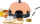 Furrë picash Emerio Pizzarette, 1200W, 6 persona, e zezë portokalli