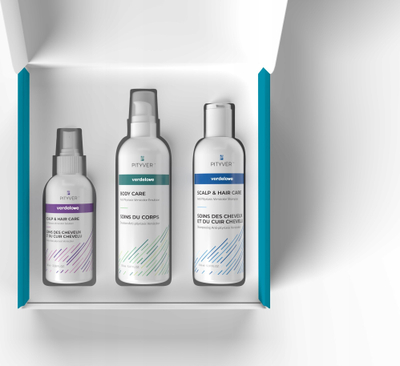 Set dermokozmetik Pityver, për Pityriasis Versicolor, shampo dhe emulsion trupi