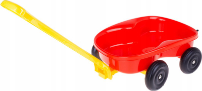 Karre lodër plastike Tupiko TOY THE PLASTIC CARRIAGE WA, me rrota, shumëngjyrëshe