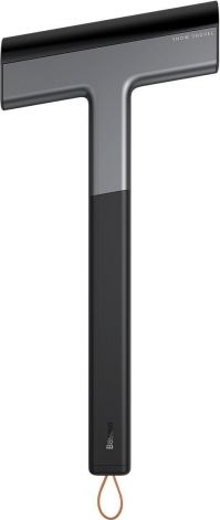 Kruajtëse akulli Baseus Ice Scraper, për xham makine, plastikë TPU, e zezë