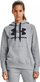 Bluzë me kapuç Under Armour Rival Fleece Logo W, pambuk poliester, për goca, gri