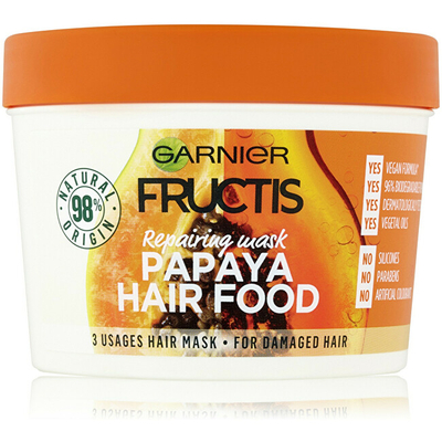 Maskë rigjeneruese për flokë Garnier Papaya, 400 ml