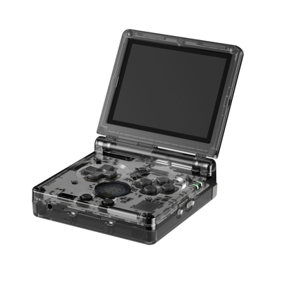 Преносна гејминг конзола Anbernic RG35XX SP, екран 3.5\", Ви‑Фи Блутут, проѕирна црна