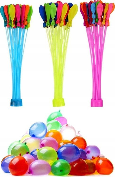 Set tullumbacesh me uj Swede Water Bombs, 111 cop, me adapter