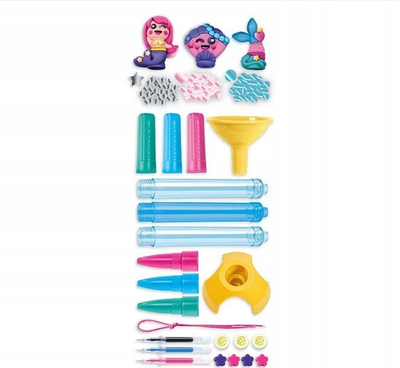 Kреативен сет за пенкала Clementoni Little Pen Lab A Mermaid, тема сирени, за деца 6+