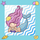 Set kreativ Diamond Dotz Mermaid Dreams Quick Dotz, mozaik me diamante, motiv sirene, shumëngjyrësh