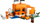 Lodër ndërtimi LEGO Minecraft 21178 The Fox Lodge, set me figura, 8+