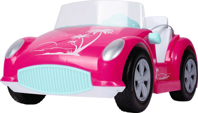 Kukull me makinë plazhi Steffi Love Beach Car, 29cm, set lojërash, rozë