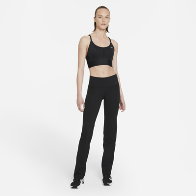 Pantallona sportive Nike Dri Fit Power Classic, për femra, material elastik, të zeza