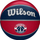 Top basketbolli Wilson NBA Washington Wizards WTB1300XBWAS, madhësia 7, goma, i kuq