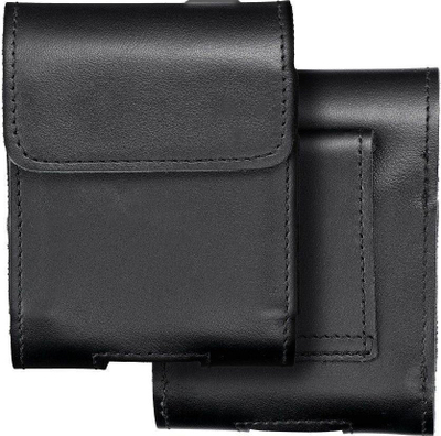 Etui rripi Partner Royal, lëkurë origjinale, universal horizontal, e zezë