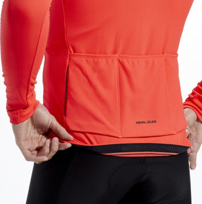 Bluzë çiklizmi Pearl Izumi Attack Thermal për burra, L, e kuqe neon