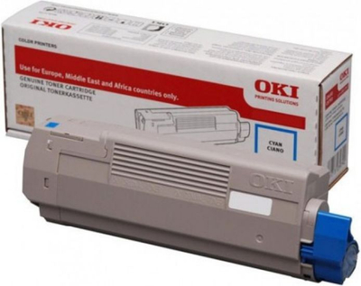Toneri OKI 46471103, cyan, origjinal