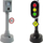 Lodër LEAN Traffic Lights, semafor ose kamera shpejtësie, 15.5 cm, me bateri