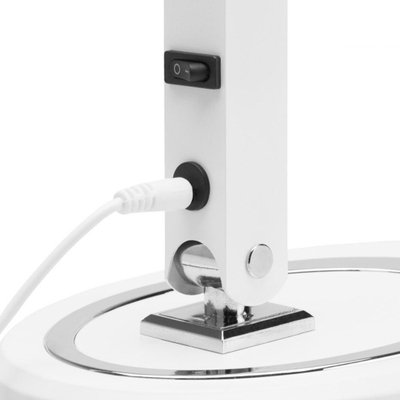 Lampë tavoline All4light Desk Lamp Slim, LED, krah i rregullueshëm, e bardhë