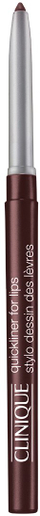 Laps buzësh Clinique Quickliner for Lips, twist-up, Black Honey