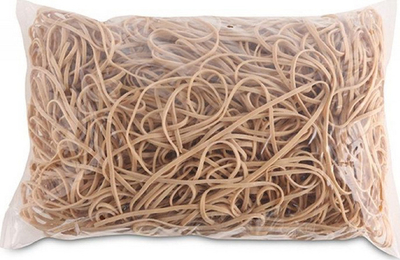 Shirita gome Office Products, 130 mm, 1.5x3 mm, 60% Rubber, 1000 g, natyrale