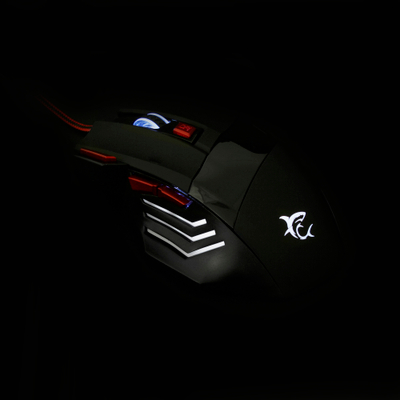 Maus Gaming White Shark, Marcus, GM-1606, 4800DPI