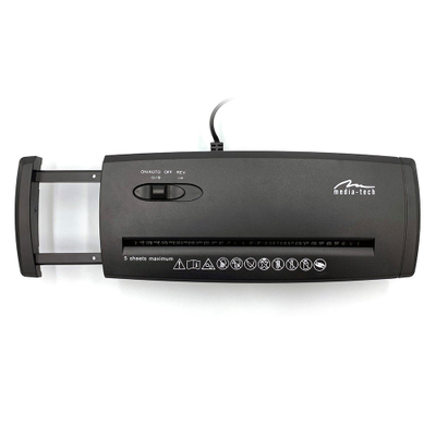 Shredder dokumentesh Media-Tech MT215 P-1, 7L, 22cm, i zi
