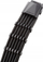 Kabllo PSU CableMod C-Series PRO ModMesh 12VHPWR në 3x PCIe, 60cm, e zezë
