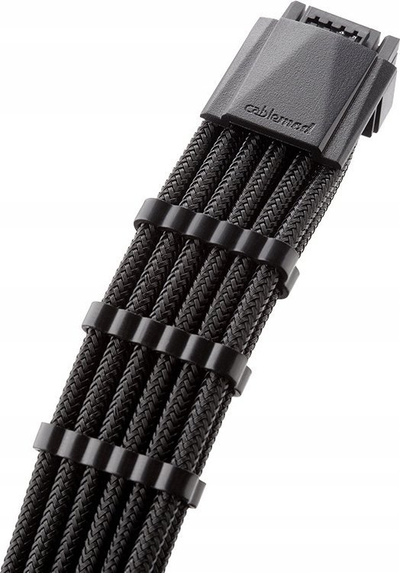 Kabllo PSU CableMod C-Series PRO ModMesh 12VHPWR në 3x PCIe, 60cm, e zezë