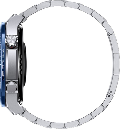 Ora e zgjuar Huawei Watch Ultimate Voyage Blue, 48mm, ekran 1.5" LTPO 466x466, GPS, çelik inox blu